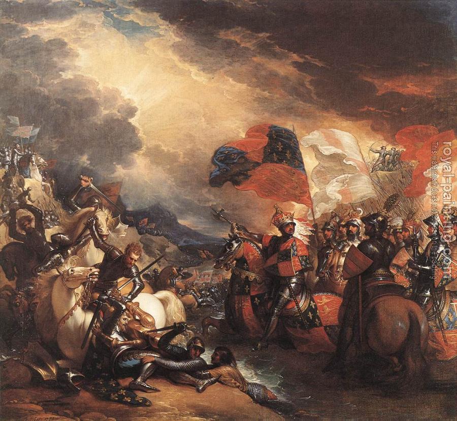 Benjamin West : Edward III Crossing the Somme